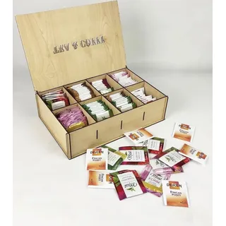 Hermia Concept, d87, Küchenorganisator, 100 % HOLZ, Aus Holz, 32 x 22 x 8 cm