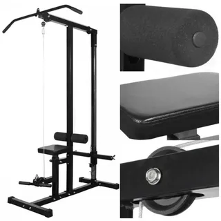 vidaXL Fitnessstation mit Langhantel und Kurzhantel Set 30,5 kg