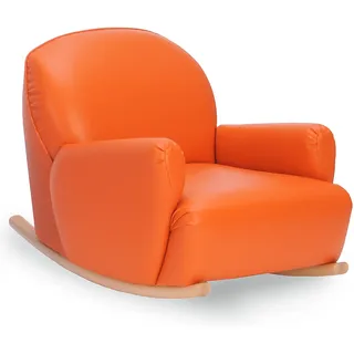 Schaukelsessel Für Kinder, Orange - Schaukelstuhl Kinderzimmer Kindermöbel - Orange