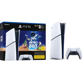 Sony PlayStation 5 Slim Digital Edition + Astro Bot Bundle 		