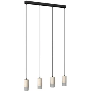 Dieter Knoll Led-Hängeleuchte , Pinienfarben , Metall, Kunststoff, Stein , Uni , länglich , 8x150x86 cm , RoHS, Ce , Lampen & Leuchten, Innenbeleuchtung, Hängeleuchten, Pendelleuchten