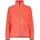 Damen Giacca In Pile Highloft Da Donna Jacke Red Fluo-Antracite M EU