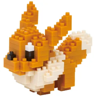 Nanoblock KAWADA 130 Piece 3D Puzzle Pokemon - EVE/NBPM-05, Bandai