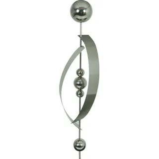 Garden Pleasure Gartenstecker SIRIUS Silber