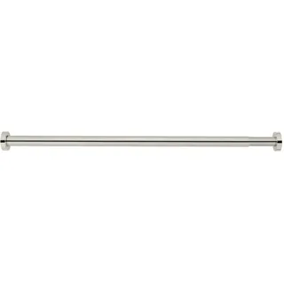 Wenko Duschvorhangstange Luz Ø 28 mm 70 - 115 cm silber