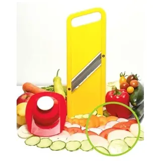 JOSKO Produkte 2tlg. SET Scheiben Schneider Rohkosthobel stufenlos verstellbar mit Fingerschutz