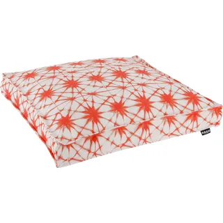 H.O.C.K. Sitzkissen »Badu Batik Saphire Outdoor«, wasserabweisend, orange