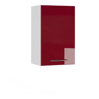 Vicco Hängeschrank Fame-Line Bordeaux Hochglanz 45 cm , Holzwerkstoff , 3 Fächer , Rechteckig , 45x72x34.1 cm , Küchen, Küchenmöbel, Küchenschränke, Küchenoberschränke