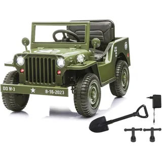 Jamara Ride-on Jeep Willys MB Army grün (461815)