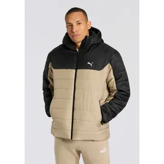 PUMA Winterjacke »ESS HOODED PADDED JACKET« mit Kapuze mit Kapuze, mit Eingrifftaschen, mit Reißverschluss