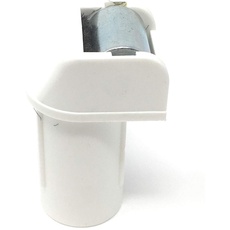 Gurtleitrolle, Steckleitrolle mini nadelgelagert mit Bürste für 14 mm Gurt