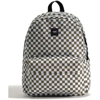 Vans Old Skool Check 22l Rucksack - Olive Brown - One Size