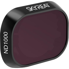 Skyreat Mini 4 Pro ND 1000 Filter,Langzeitbelichtung Fotografie Neutraldichte Filter Kamera Objektiv Filter Kompatibel für DJI Mini 4 Pro Zubehör - (Kunststoff Version)