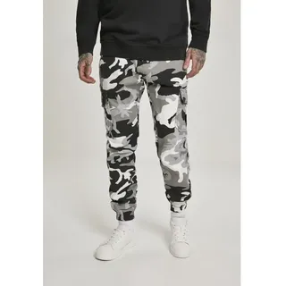 Urban Classics Cargo Joggers - Brown Camouflage - 28