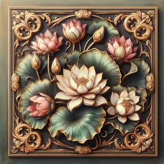 Auremi Diamond Painting Lotus Diamant Painting Bilder Mandala Diamond Art Erwachsene Full DIY Diamant Kunst Malerei Stickerei Set Kreuzstich 30x30cm