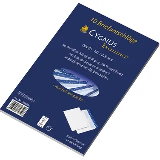 MAILmedia Mailmedia, Briefumschlag, Couverts Cygnus Excellence C5, 10