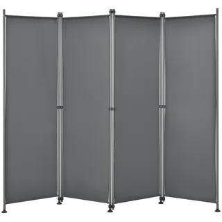 pro.tec Modica Outdoor 170x215 cm Mittelgrau
