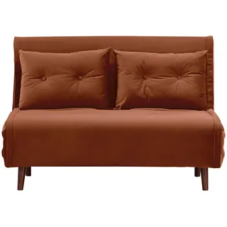 Livetastic Schlafsofa , Orange , Textil , Birke , vollmassiv , Füllung: Polyester , 122x81x88 cm , Bsci , Liegefunktion , Wohnzimmer, Sofas & Couches, Schlafsofas, Sonstige Schlafsofas