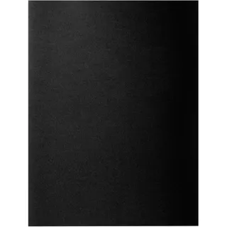 Exacompta - Art.-Nr. 210018E – Packung mit 100 festen Dokumentenmappen Rock''S 210 g/m2 in leuchtenden Farben – PEFCTM zertifizierte Mappen – Maße 24 x 32 cm für DIN A4 – Farbe schwarz