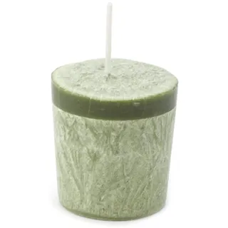 Candle Factory Votivkerzen aus pflanzlichem Stearin, ca. 16h Brennzeit, Duft: Zirbe