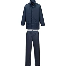 Portwest, Herren, Jacke, Mens Essential Sealtex Rain Suit (XL), Blau, XL