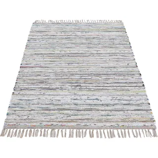 carpetfine Kelim Chindi Wendeteppich 60 x 110 cm Beige