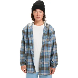 QUIKSILVER Langarmhemd »Hooded Surf«, blau