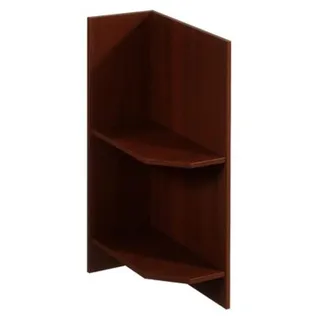 Küchen-Eckregal Wandregal Holzregal Küchenregal Regal Offenes Eckablage - Braun