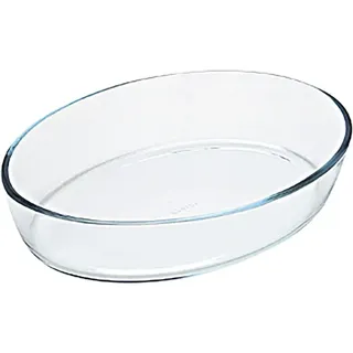 Pyrex PIREX OVALE TABLETT cm.39X27, Glas, White, 39x27cm