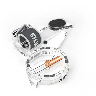 Silva Arc Jet S Left Kompass - Clear / Grey - One Size