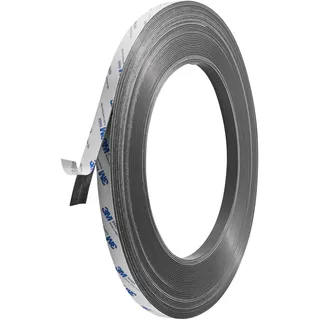 Magnetband selbstklebend, stark 15 mm | 2 mm | 30 m, Ferrit, schwarz