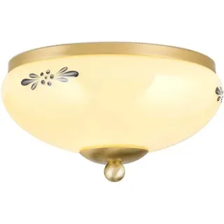 Orion Leuchten Deckenleuchte Landhaus Ø 21 cm Champagne Blau