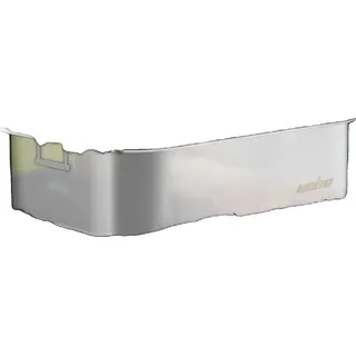 Gartenpflanzenbox, modernes Edelstahl-Design, großzügige Tragfähigkeit von 30 kg, Silber, Medium