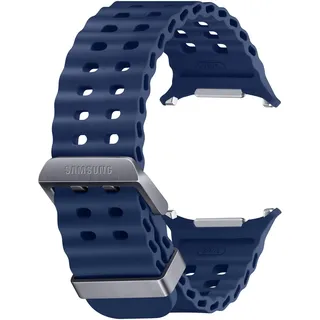 Samsung Marine Armband ET-SNL70 für die Galaxy Watch Ultra | Uhrenarmband, Sport Armband, Original Zubehör, elastisch, langlebig, guter Sitz, wasserbeständig, Blue