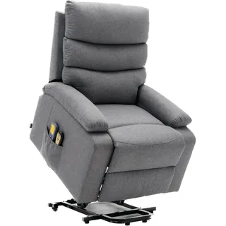 ASTAN HOGAR Ceci AH-AR10520GR Relaxsessel mit Selbsthilfefunktion (Heilung von Personen), elektrische Liege, Massage und Therapie, Modell Ceci AH-AR10520GR