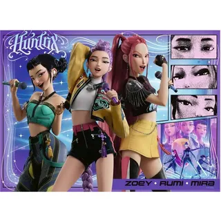 Ravensburger KPop Demon Hunters Happy fans happy Honmoon! 100