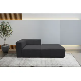Home Affaire Sofa-Eckelement Utvik 108 x 69 x 206 cm Anthrazit