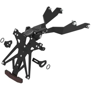 Lightech Ktarho121 B2 Kennzeichenhalter Mit Licht - Black - One Size