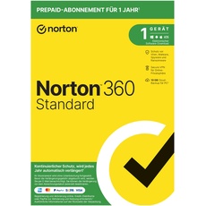 Bild Norton 360 Standard 10 GB Cloud-Backup 1 Gerät 1 Jahr ESD DE Win Mac Android iOS