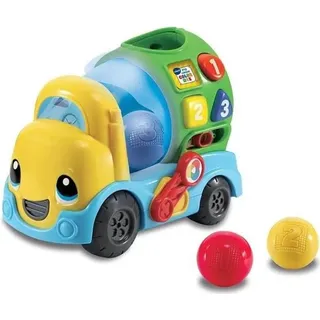 VTECH BABY P'tit Color Mix Interaktiver LKW, Sprechendes und Musikalisches Fahrzeug, 18+ Monate, Orange Multicolore, 22x12x17cm - Bunt