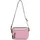 Crossover Handtasche Violett/Rose