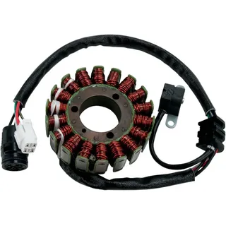 Moose Utility Division Yamaha Yfm 660 R Raptor 01-05 Stator - Silver / Cooper - One Size