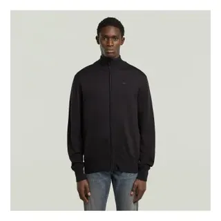 G-Star für Herren. D27711-B692-6484 Premium Core-Strickjacke schwarz (XXL), Lässig, Wolle