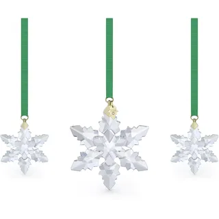 Swarovski Weihnachtsstern Ornament handgearbeitet grün