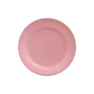 PROnappe Pappteller pink Ø 23,0 cm, 20 St.