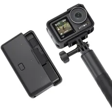 DJI Osmo Action 3 Adventure-Combo - 4K HDR Action-Cam, 10-Bit Farbtiefe, wasserdicht, HorizonSteady, kältebeständig und langlebig, Akkuladeschale, Verlängerungsstab, Vlog-Kamera für YouTube