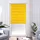 Doppelrollo Welle 90 x 150 cm gelb