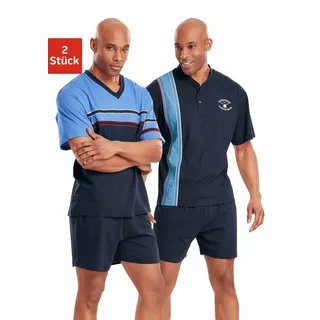 LE JOGGER le jogger® Shorty, 2 Stück, kurze Pyjamas