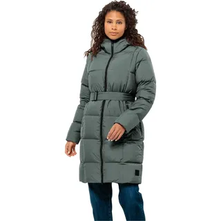 Jack Wolfskin Damen Frozen Lake Coat W Daunenmantel, Slate Green, XL EU