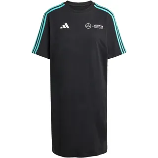 adidas Damen Mercedes - AMG Petronas Formula ONE Team DNA Tee Dress Women, Black/White, S